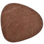Hermia Juego de Salvamanteles de Madera Rosa - 6 Piezas